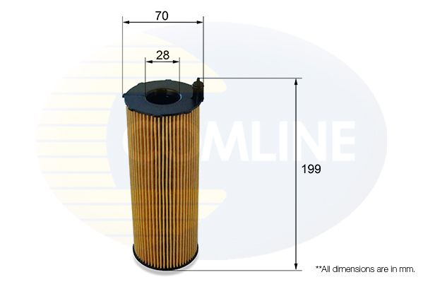 Filtr oleju COMLINE EOF284