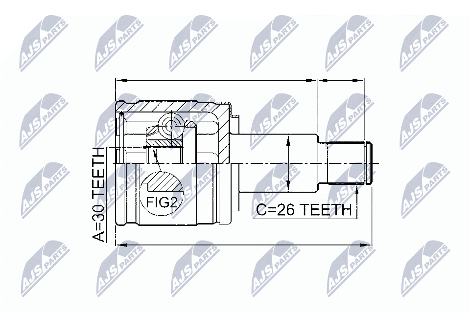 Set articulatie, planetara NTY NPW-SU-009