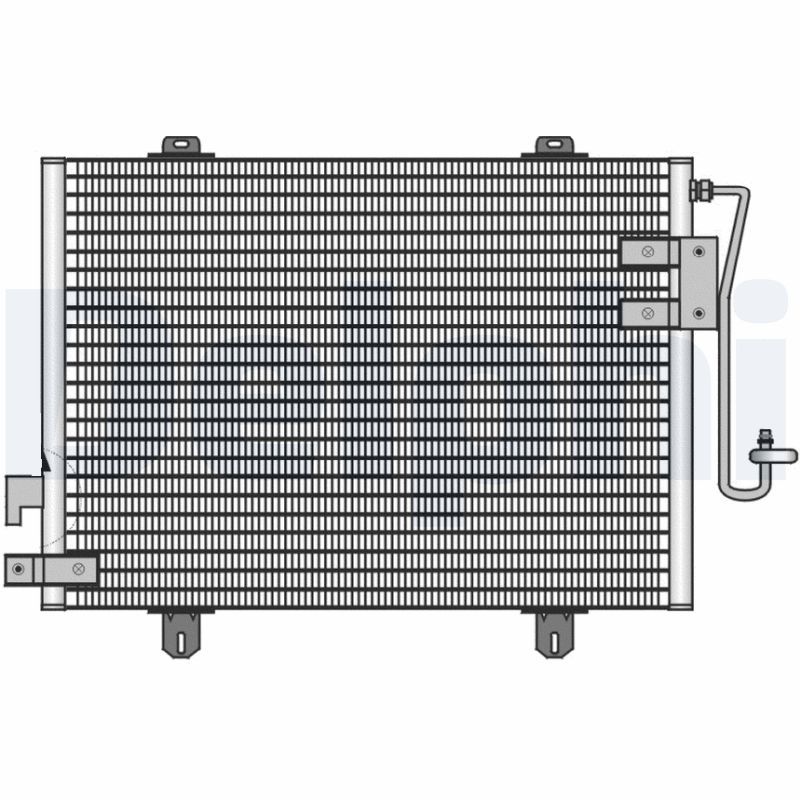 Kondenzátor klimatizácie DELPHI TSP0225131