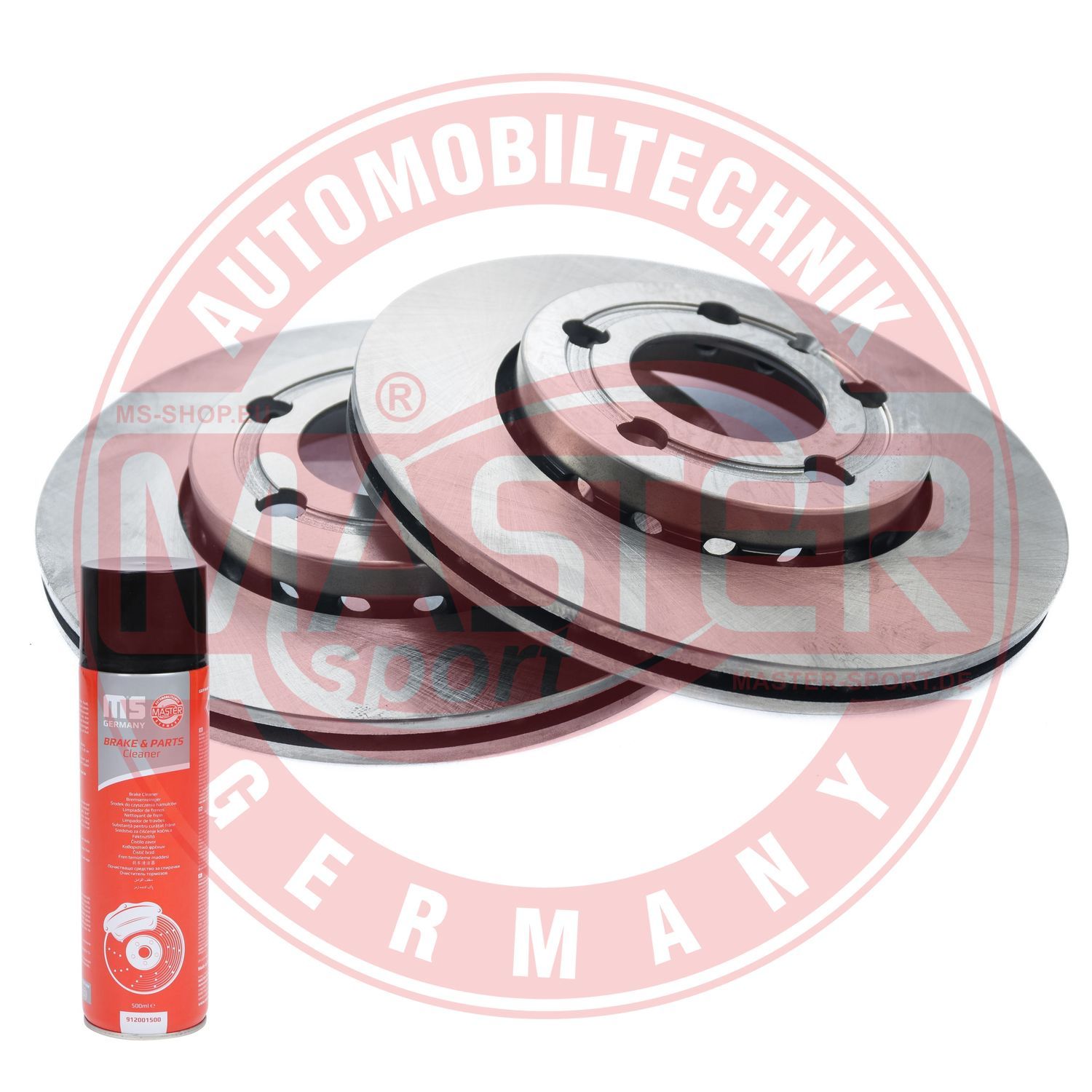 Tarcza hamulcowa MASTER-SPORT GERMANY 24011801371-SET-MSP