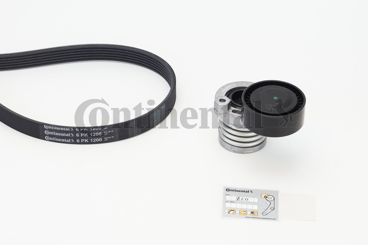 Zestaw paska klinowego wielorowkowego CONTINENTAL CTAM 6PK1200K3