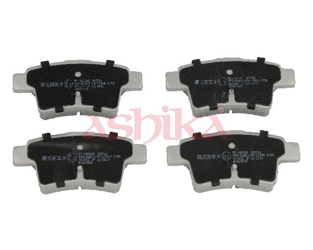 set placute frana,frana disc ASHIKA 51-00-0603