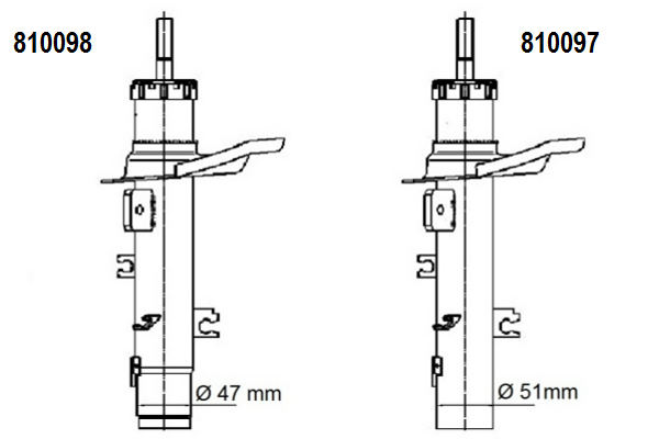Amortyzator AL-KO 810097