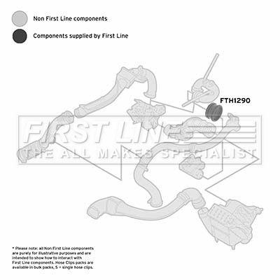 Przewód powietrza doładowującego FIRST LINE FTH1290
