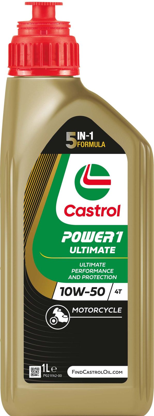 Motorolje CASTROL POWER 1 ULTIMATE 15FFAE 4T 10W50 1L