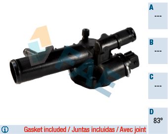 Termostat, środek chłodzący FAE 5351483