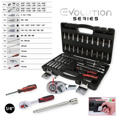 Set chei tubulare KS TOOLS 918.0847