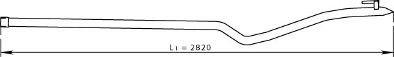 Rura wydechowa DINEX 74610