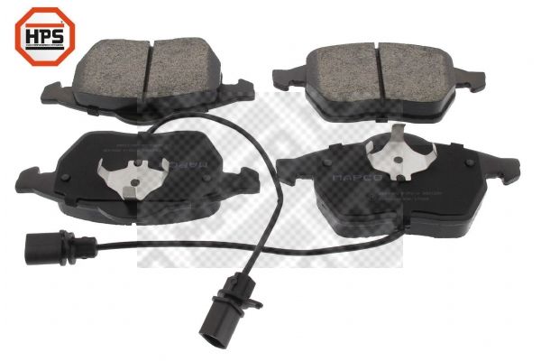 Zestaw klocków hamulcowych, hamulce tarczowe MAPCO 6534HPS