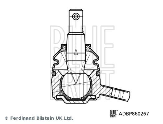 Przegub mocujący / prowadzący BLUE PRINT ADBP860267
