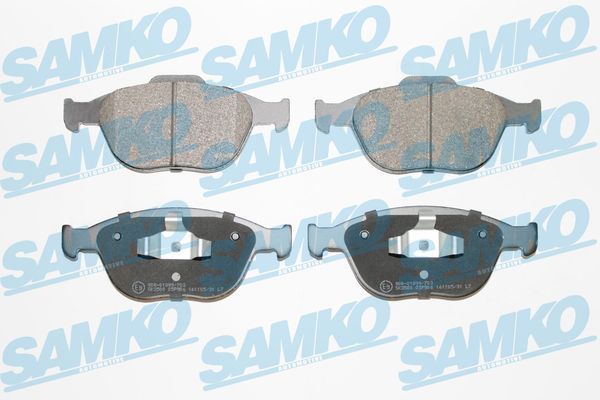 Sada brzdových destiček, kotoučová brzda SAMKO 5SP906