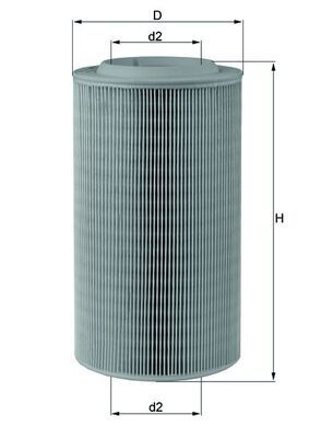 Vzduchový filter MAHLE LX 2059