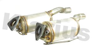 Filtr sadzy / filtr cząstek stałych, układ wydechowy KLARIUS 7L8254800EX
