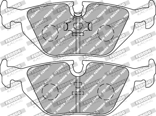Zestaw klocków hamulcowych, hamulce tarczowe FERODO RACING FCP850H