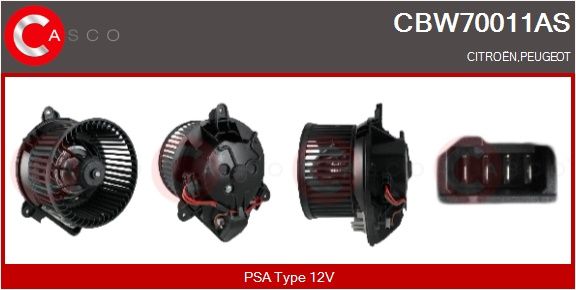vnitřní ventilátor CASCO CBW70011AS