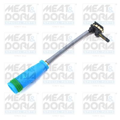 Styk ostrzegawczy, zużycie okładzin hamulcowych MEAT & DORIA 212135