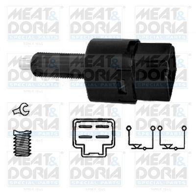 Włącznik świateł STOP MEAT & DORIA 35063