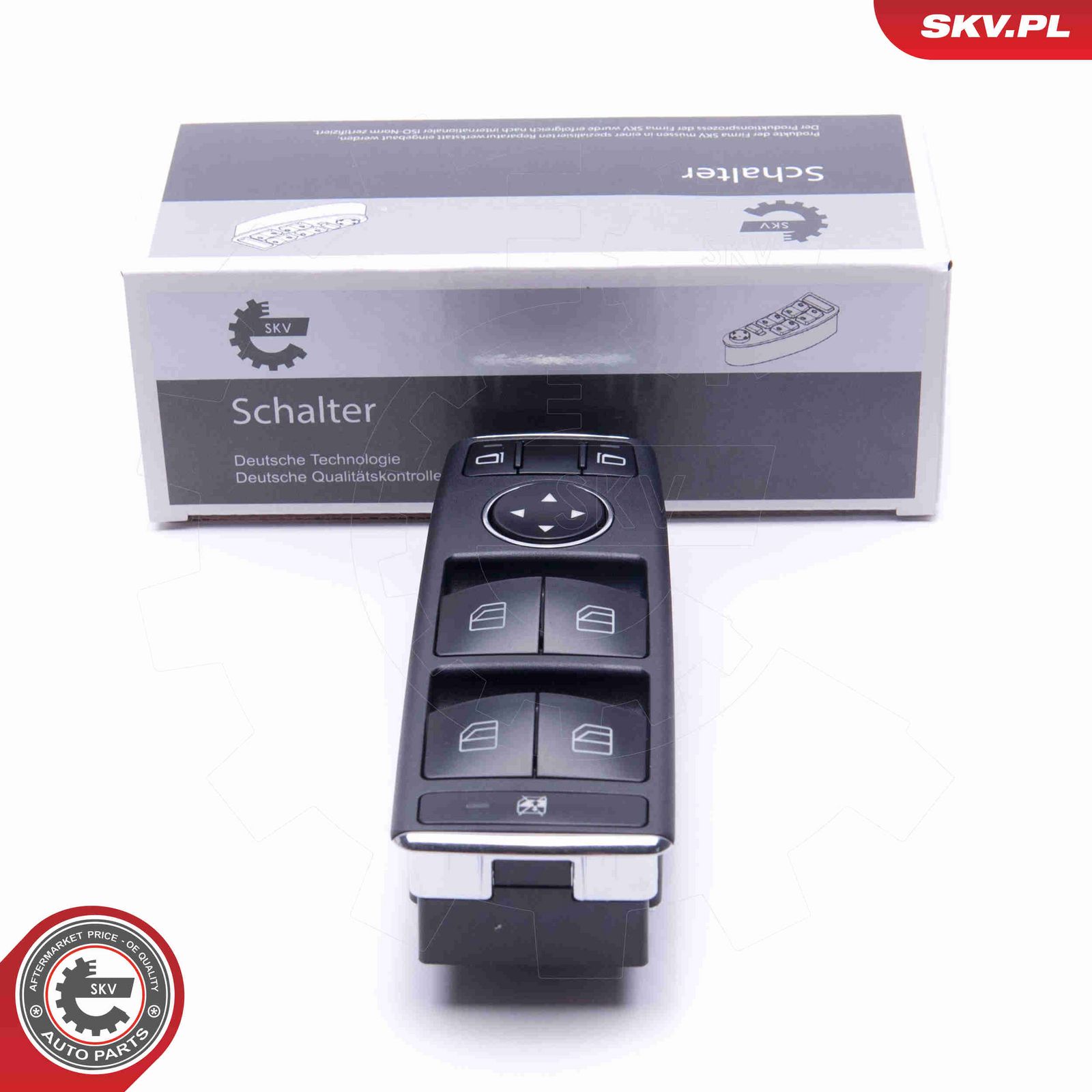 Slēdzis, Stikla pacēlājmehānisms