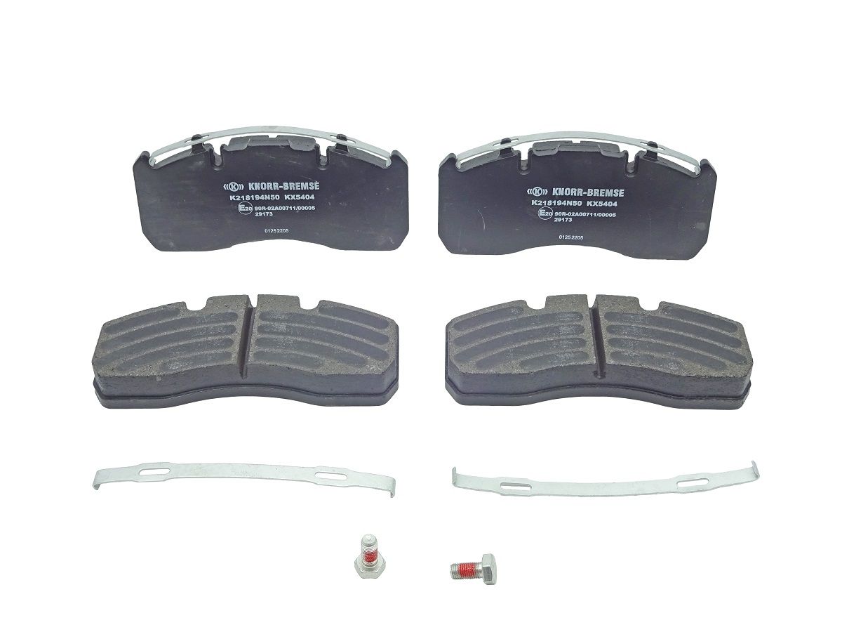 set placute frana,frana disc KNORR-BREMSE IAM Preferred Part K218194N50