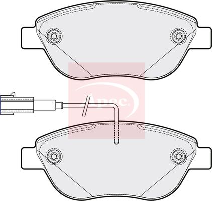 Apec - Front Brake Pad Set