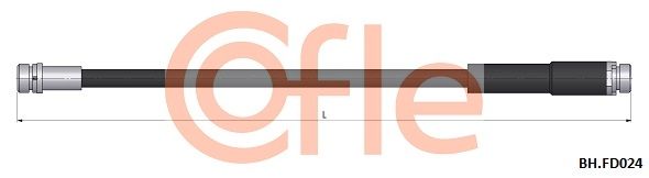 Przewód hamulcowy elastyczny COFLE 92.BH.FD024