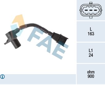 Generator impulsów, wał korbowy FAE 79528