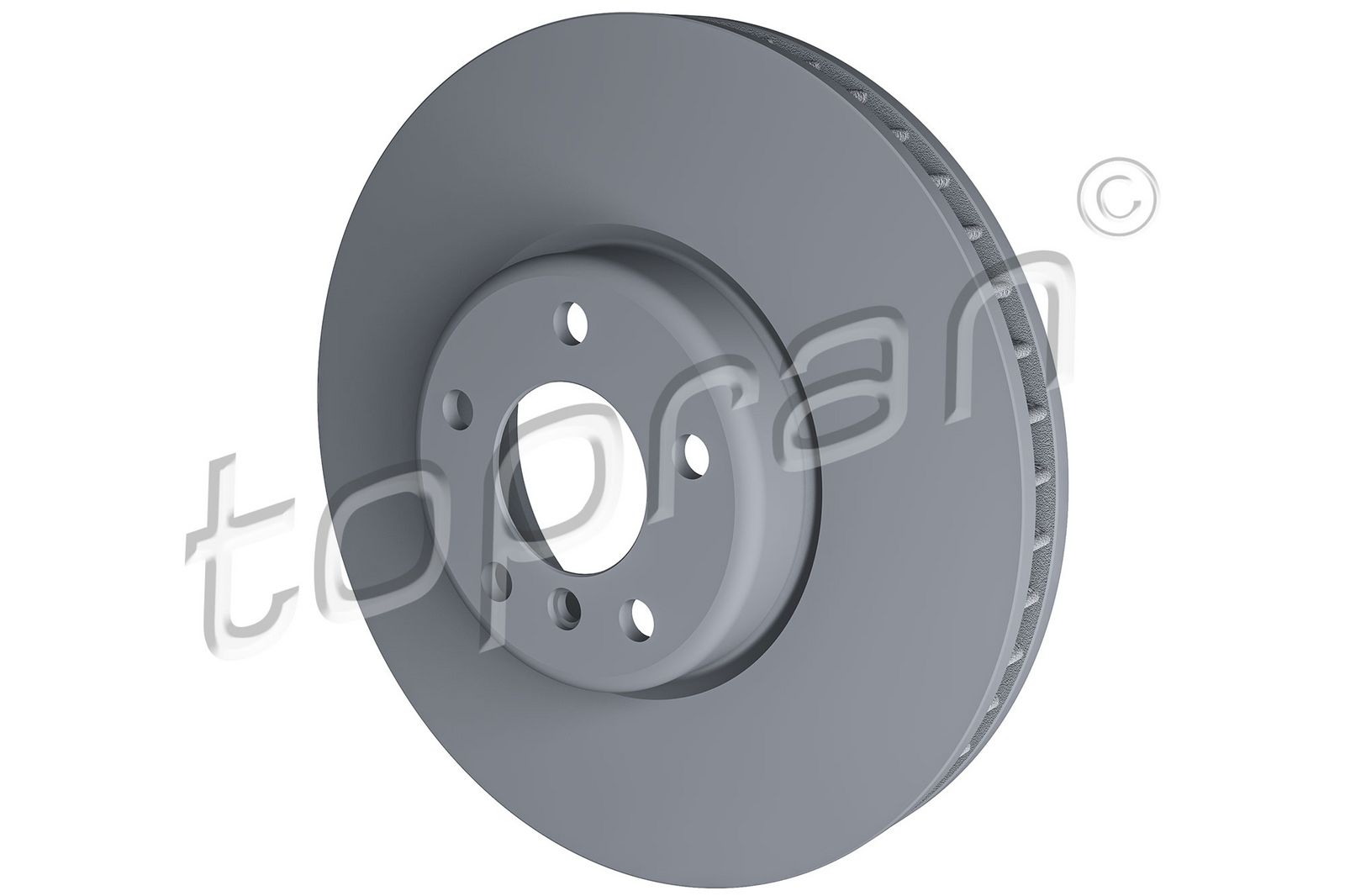 Disc frana TOPRAN COATED 502 238
