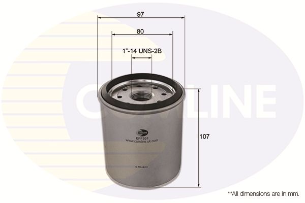 Filtr paliwa COMLINE EFF301
