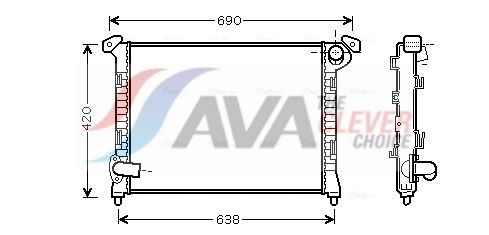 Радиатор, охлаждение двигателя