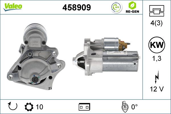Rozrusznik VALEO 458909