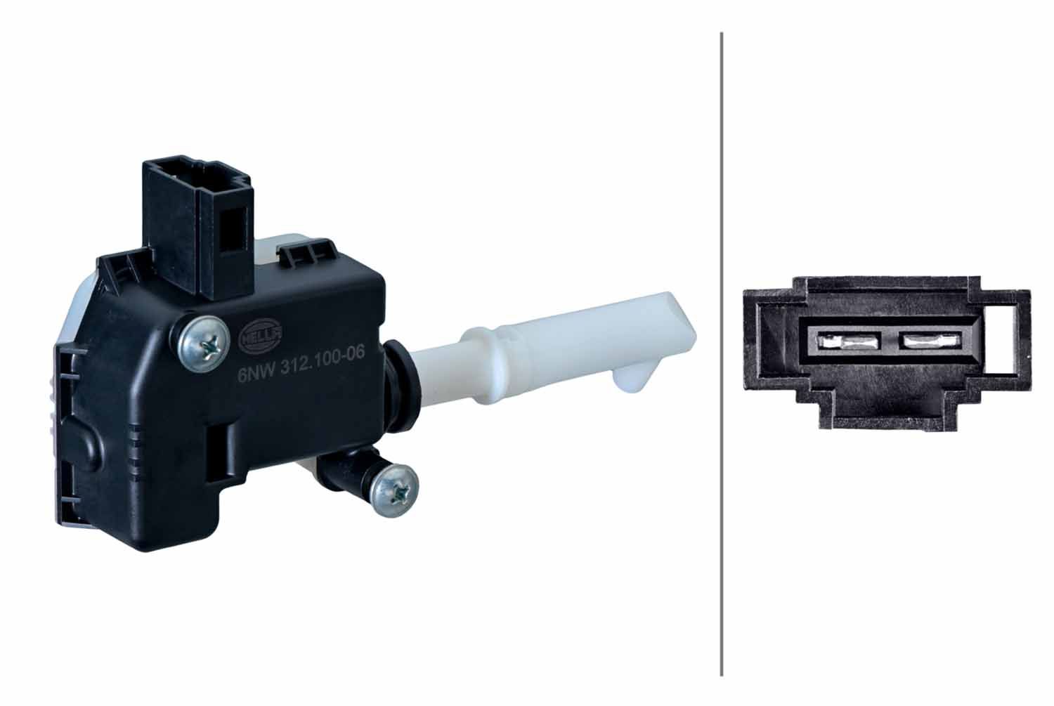 element reglaj,inchidere centralizata HELLA 6NW 312 100-061