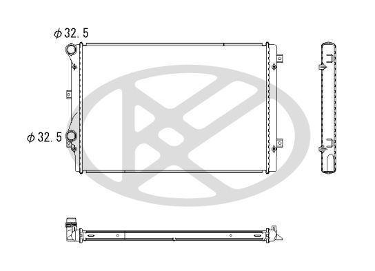 Radiator, racire motor KOYORAD PL452940