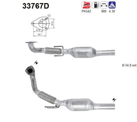 Katalizator AS 33767D
