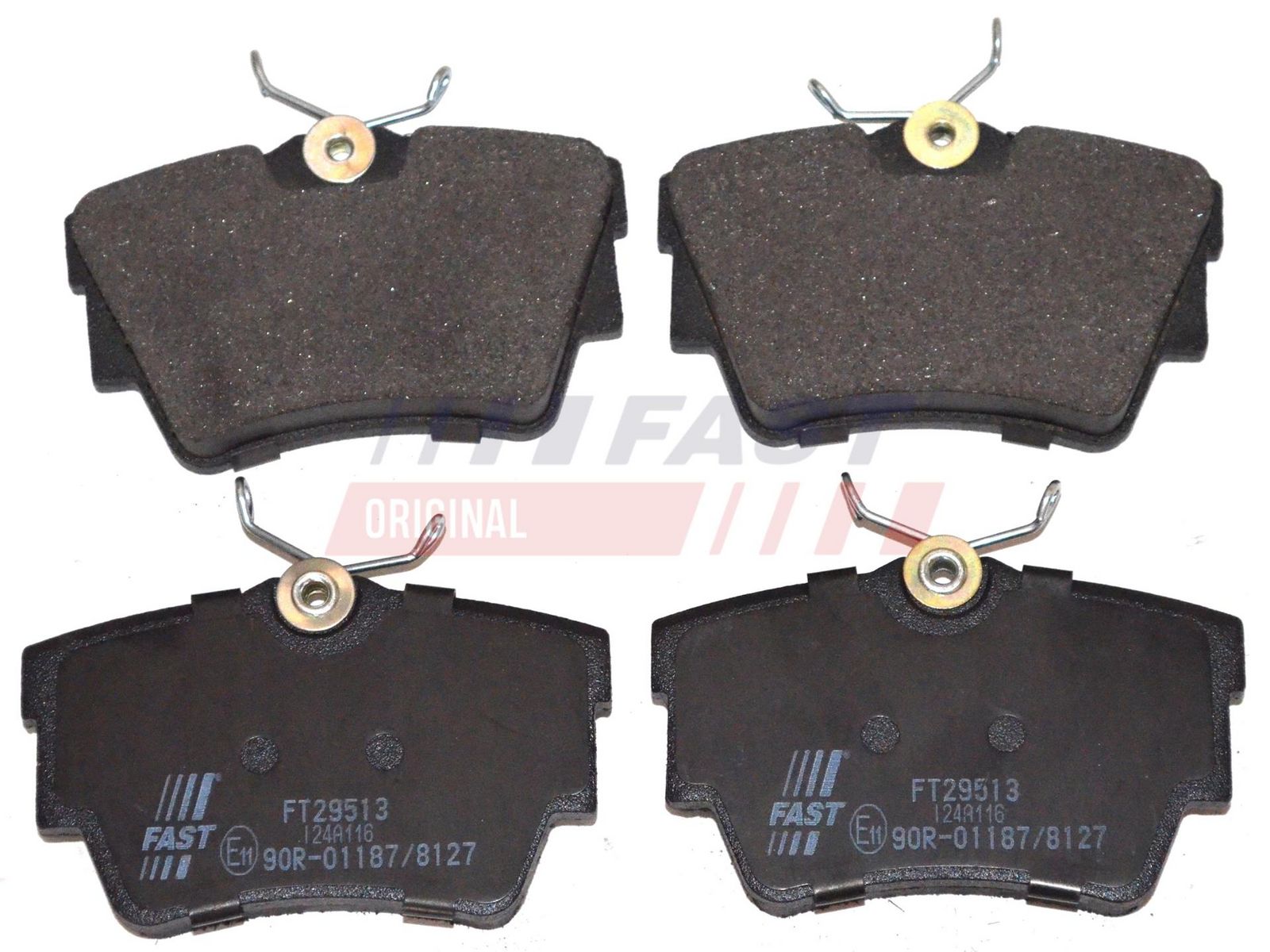 set placute frana,frana disc FAST FT29513