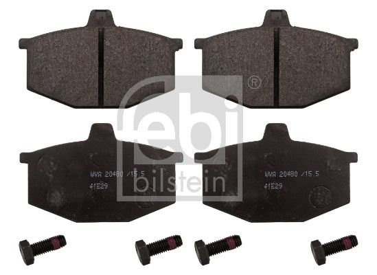 set placute frana,frana disc FEBI BILSTEIN 116181