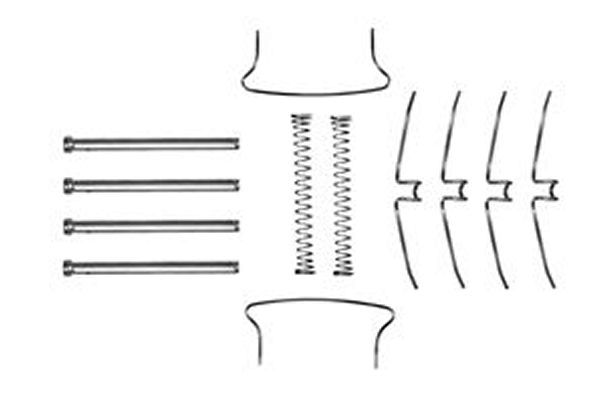 Zestaw akcesoriów, klocki hamulcowe TRW PFK133