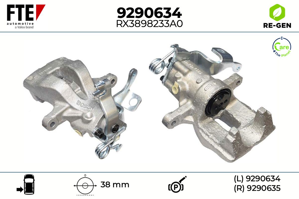 Etrier frana FTE 9290634
