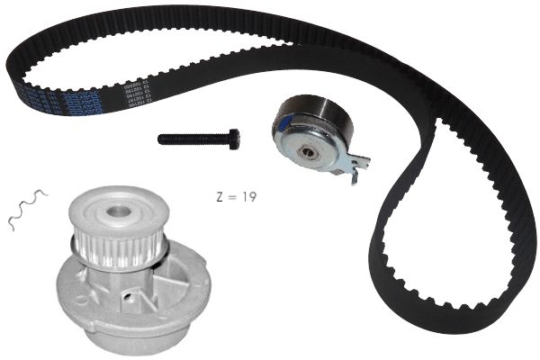 Pompe à eau + kit de courroie crantée