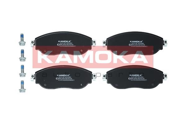 Sada brzdových platničiek kotúčovej brzdy KAMOKA JQ101381