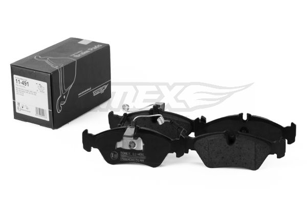 Levně Sada brzdových destiček, kotoučová brzda TOMEX Brakes 11-491
