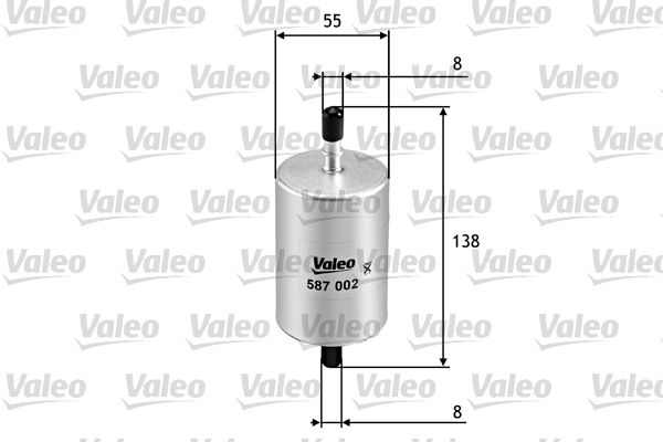 Palivový filter VALEO 587002