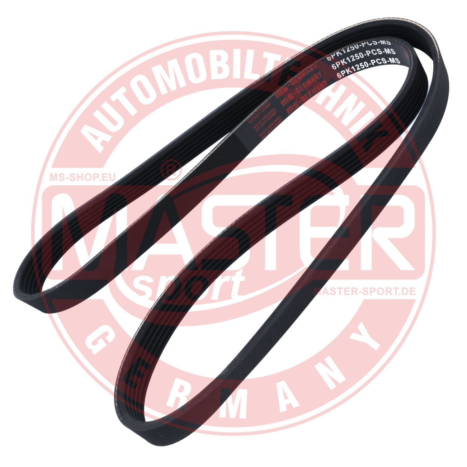 Pasek klinowy wielorowkowy MASTER-SPORT GERMANY 6PK1250-PCS-MS