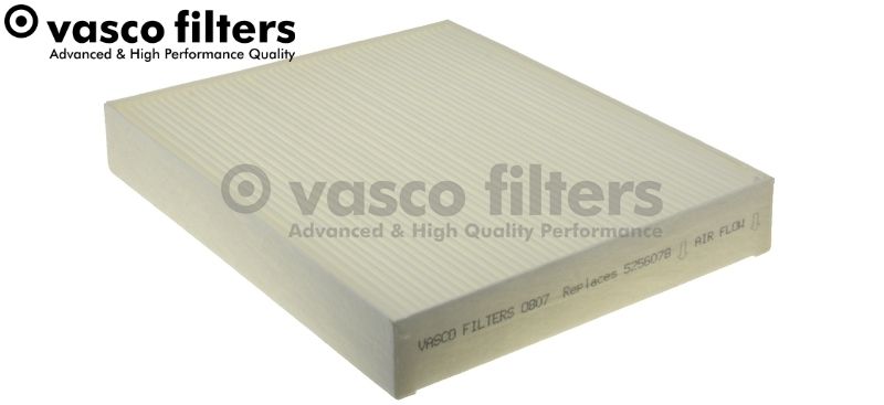 Filtr, wentylacja przestrzeni pasażerskiej DAVID VASCO O807