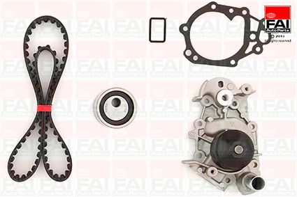 Pompa wodna + zestaw paska rozrządu FAI AUTOPARTS TBK88-6124