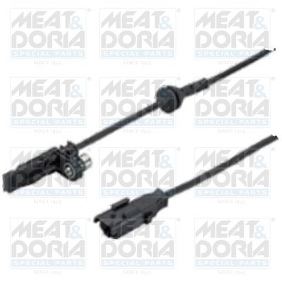 Czujnik, prędkość obrotowa koła MEAT & DORIA 90084