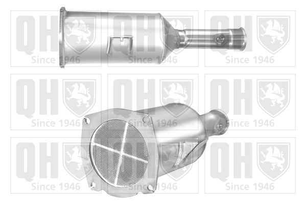 Filtr sadzy / filtr cząstek stałych, układ wydechowy QUINTON HAZELL QDPF11026