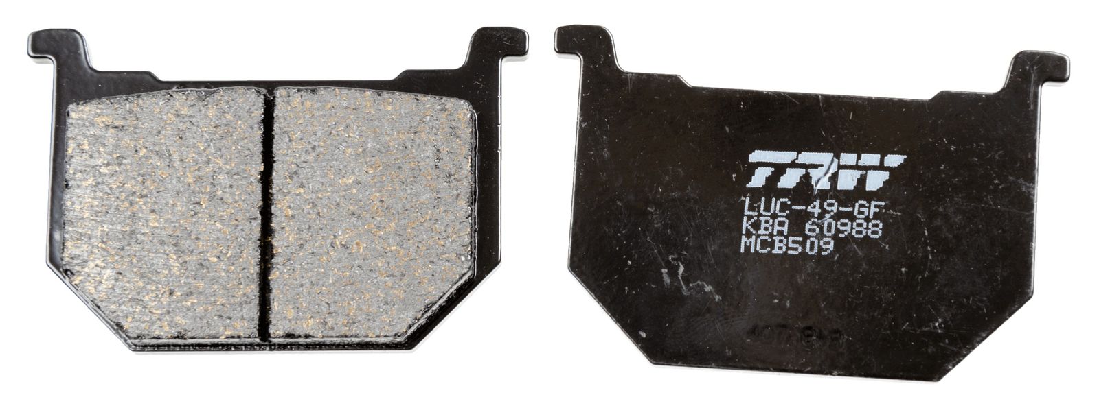 set placute frana,frana disc TRW Organic Allround MCB509
