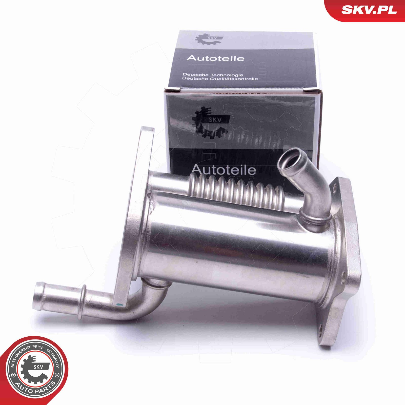 Радиатор, рециркуляция ОГ