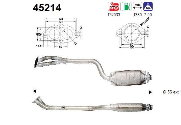 Katalizator AS 18301435668
