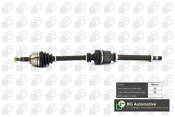 Wał napędowy BGA DS7349R
